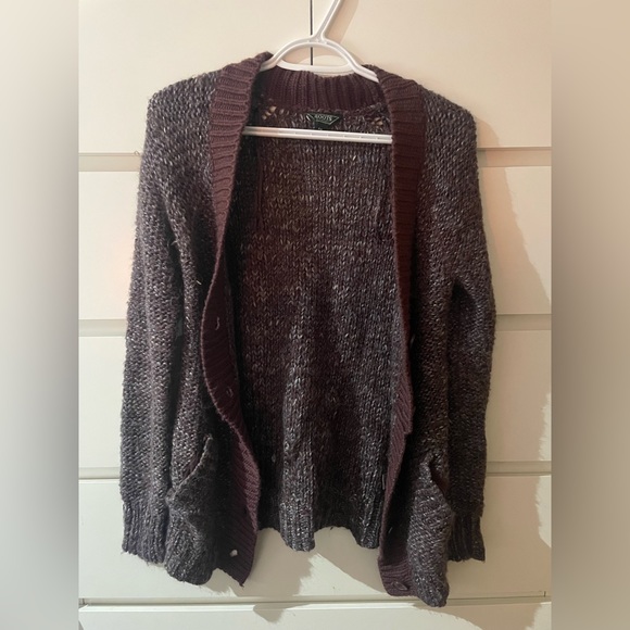 Purple Roots cardigan - Picture 1 of 2